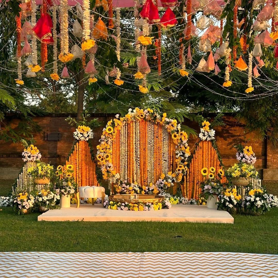 Haldi decoration Bangalore